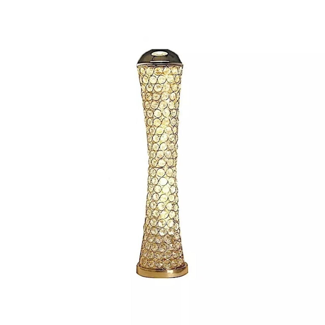 24" tall Wedding Beaded Vase Centerpiece with Faux Crystals Party Decorations